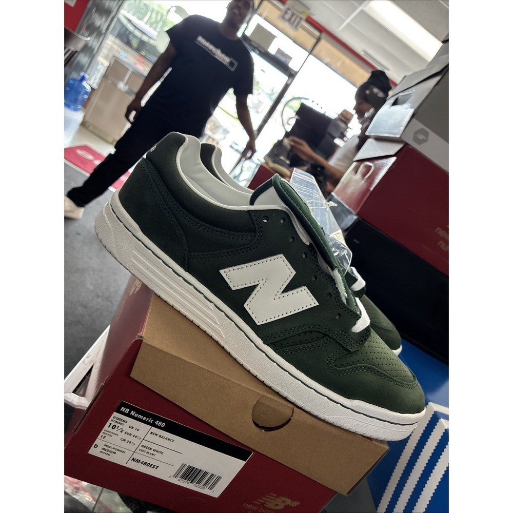 New Balance Numeric 480 Celtics Eighties Rivalry Pack NM480EST Size 10.5 New
